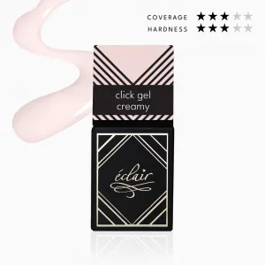 Eclair Click Gel CREAMY 14ml - żel do paznokci w butelce
