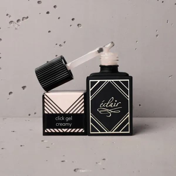 Eclair Click Gel CREAMY 14ml - żel do paznokci w butelce