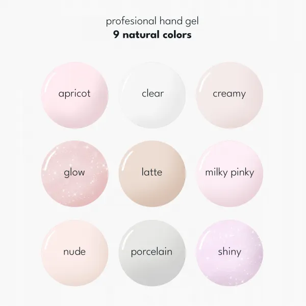 Eclair Click Gel CREAMY 14ml - żel do paznokci w butelce