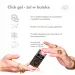 Eclair Click Gel CREAMY 14ml - żel do paznokci w butelce