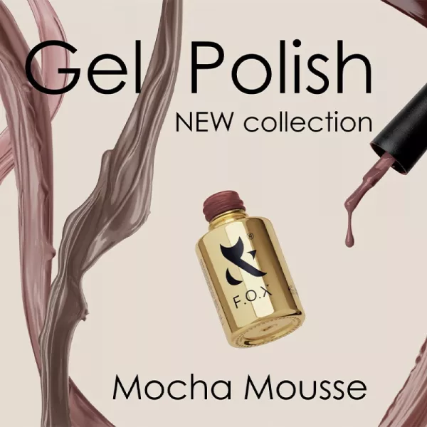 Fox Lakier Hybrydowy Mocha Mousse 101 7 ml