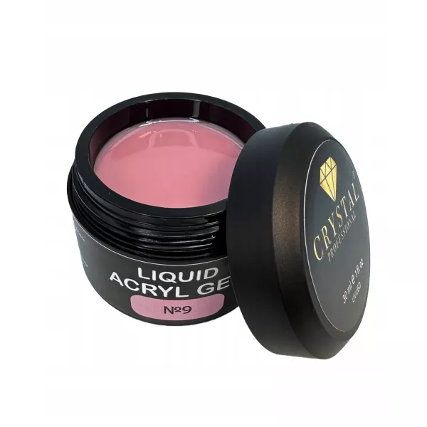 Żel do paznokci Liquid Acryl Gel 9 CRYSTAL PROFESSIONAL 30ml zel budujacy