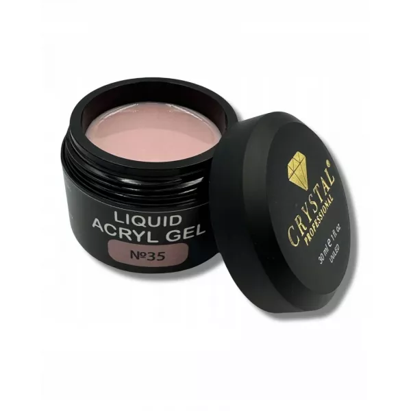 Żel do wzmocnienia paznokci Liquid Acryl Gel 35 CRYSTAL PROFESSIONAL 30ml
