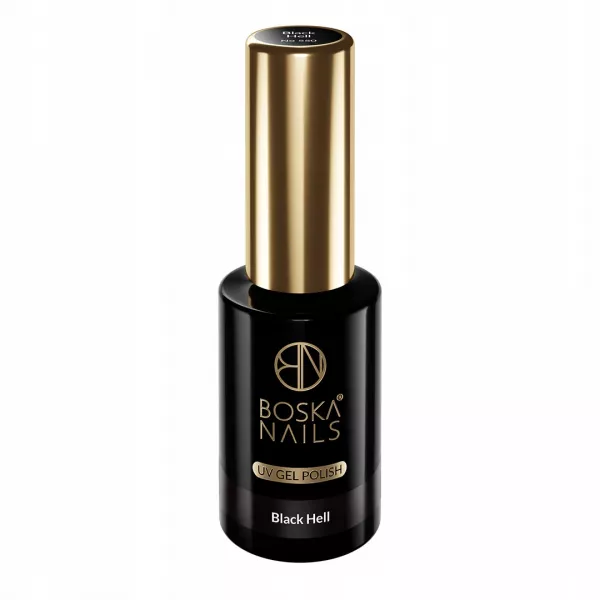 Boska Nails Lakier Hybrydowy Up 550 Black Hell 6 ml