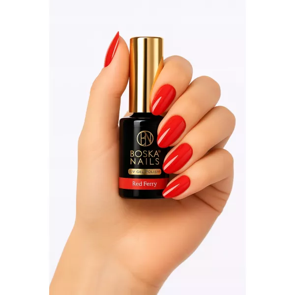 Boska Nails Lakier Hybrydowy Up 553 Red Ferry 6 ml