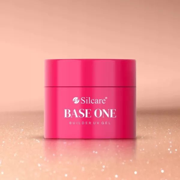 Gel Base One Shimmer Blush Cream 50g Żel do Paznokci Samopoziomujący Budują