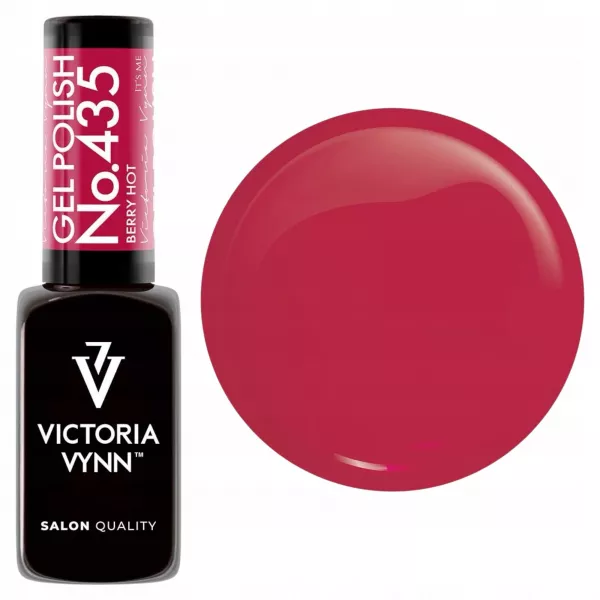 Victoria Vynn lakier hybrydowy do paznokci 435 Berry Hot 8 ml