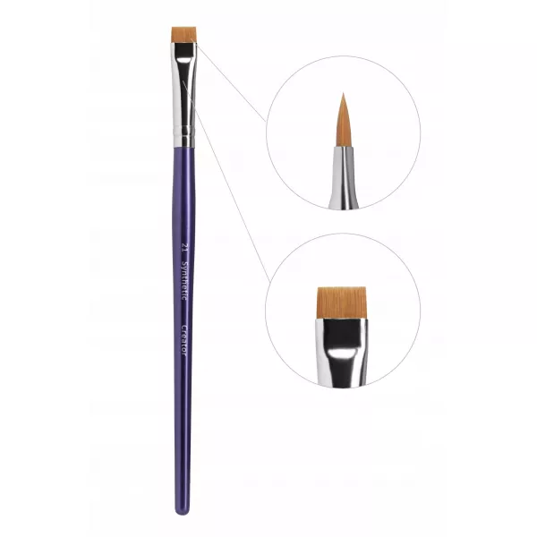 Pędzel do brwi i makijażu Synthetic Creator nr.21