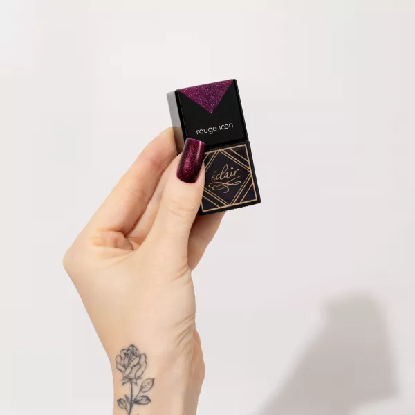 Eclair Nails ROUGE ICON - lakier hybrydowy 7ml