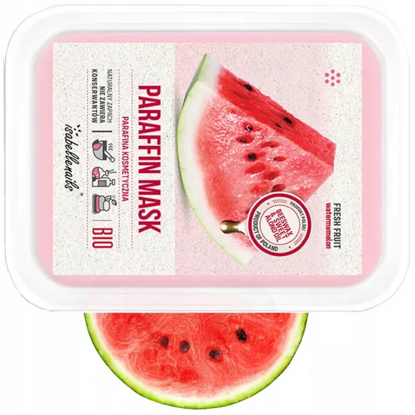 Parafina kosmetyczna do rąk dłoni stóp zapachowa ARBUZ 500ml IsabelleNails