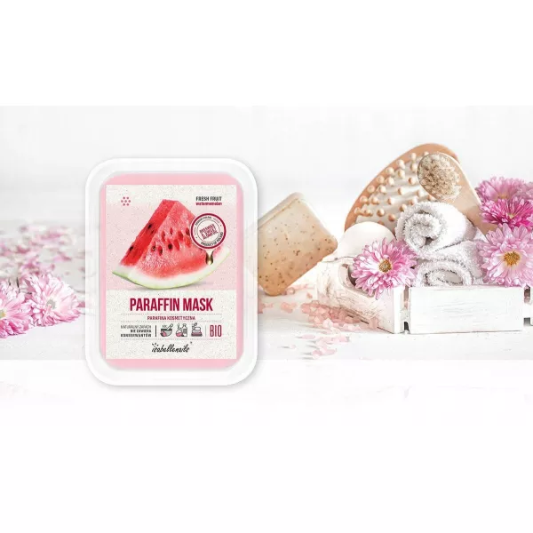 Parafina kosmetyczna do rąk dłoni stóp zapachowa ARBUZ 500ml IsabelleNails