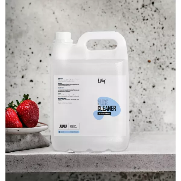 ODTŁUSZCZACZ CLEANER DO PAZNOKCI PROFESJONALNY MANICURE KOSMETYCZNY LILY 5L