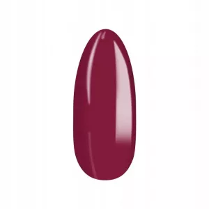 Yoshi Lakier Hybrydowy 243 La Diva 6 ml – TPO-free czerwono-bordowy