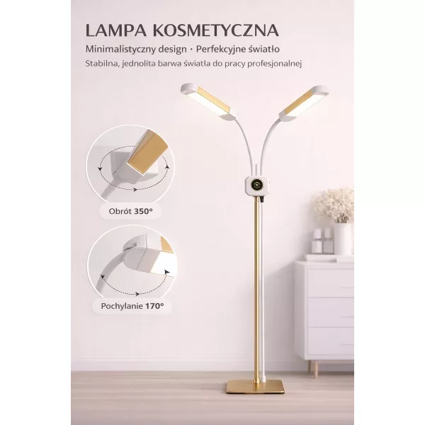 Beleco Lampa Kosmetyczna GOLD ELITE LIGHT LED 36W