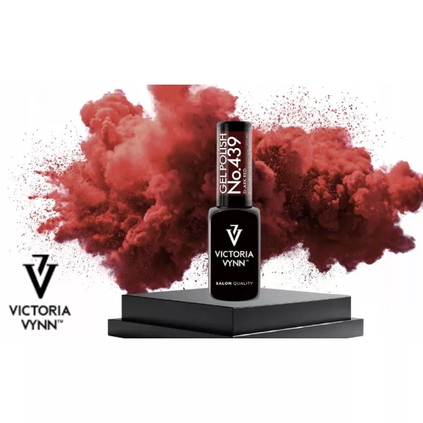 Victoria Vynn Lakier Hybrydowy 439 D-Ark Red 8 ml