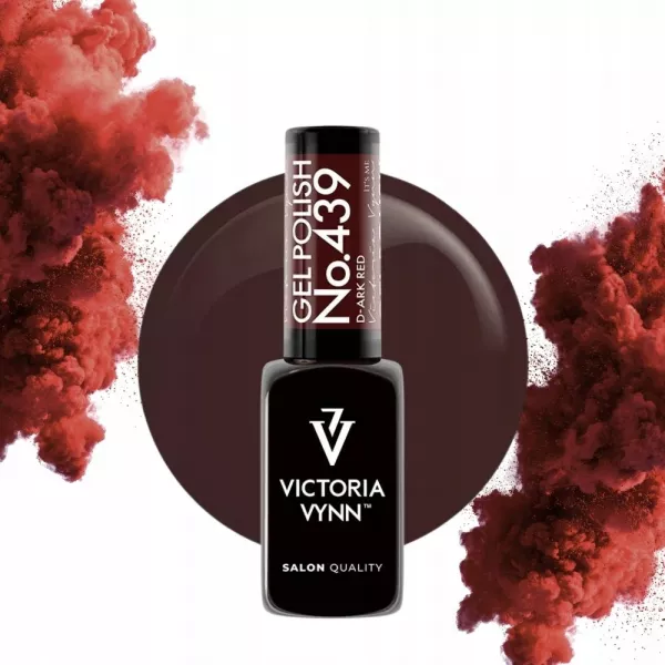 Victoria Vynn Lakier Hybrydowy 439 D-Ark Red 8 ml