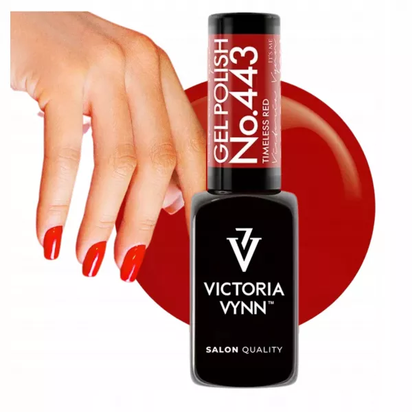 Victoria Vynn Lakier Hybrydowy 443 Timeless Red 8 ml