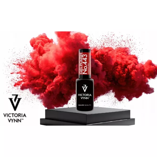 Victoria Vynn Lakier Hybrydowy 443 Timeless Red 8 ml