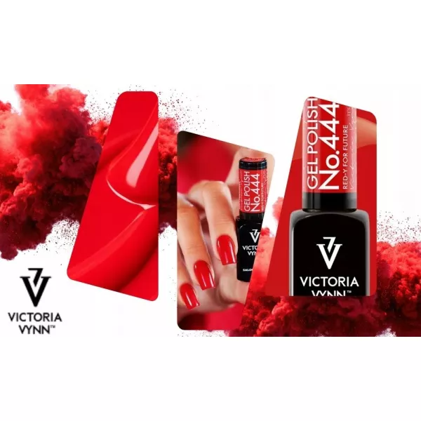 Victoria Vynn Lakier Hybrydowy 444 Red-y For Future 8 ml
