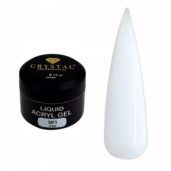 Crystal Professional Liquid Acryl Gel Milk 30 ml