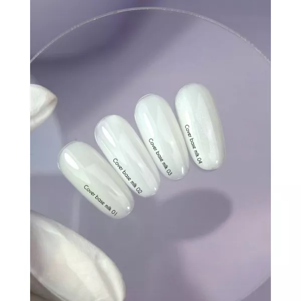 Nails Of The Day Cover Base Milk 01 10 ml
