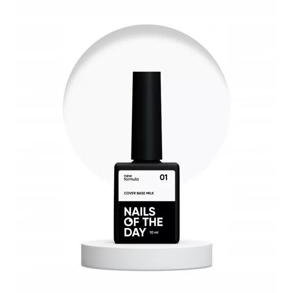 Nails Of The Day Cover Base Milk 01 10 ml