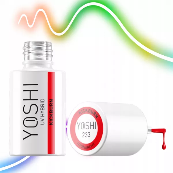 Yoshi Lakier Hybrydowy Neonarchy 233 Kickburn 6 ml