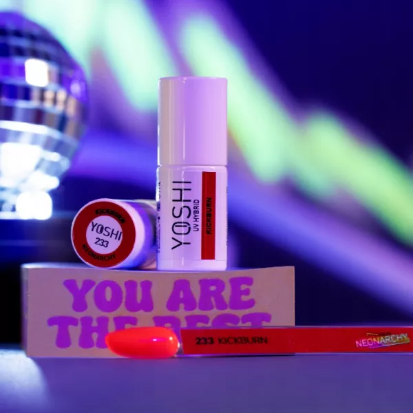 Yoshi Lakier Hybrydowy Neonarchy 233 Kickburn 6 ml