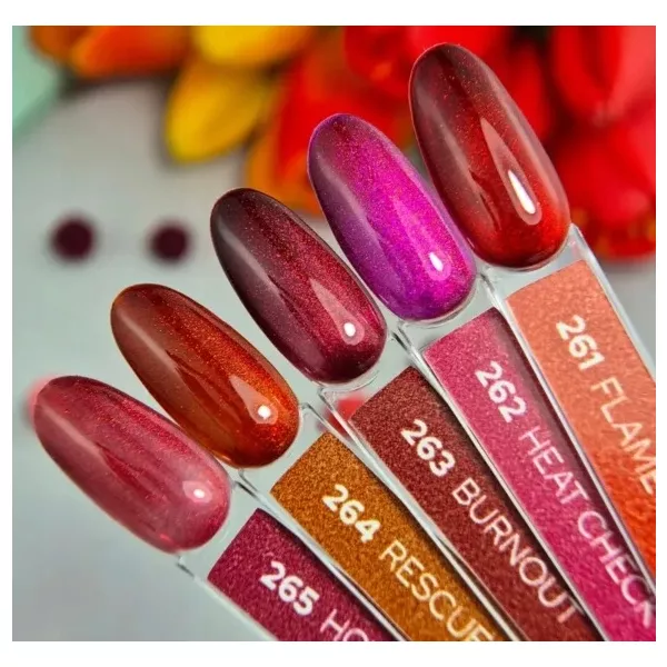 Yoshi Lakier Hybrydowy Cat Eye Fireline 262 Heat Check 6 ml