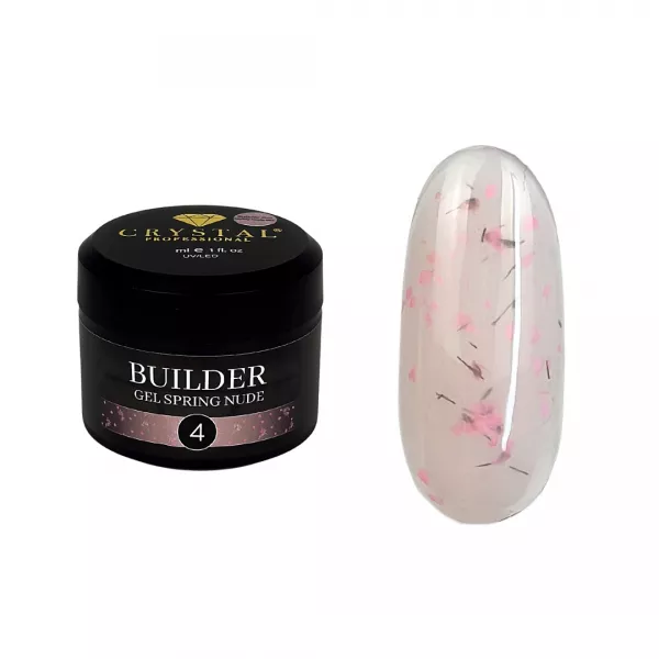 Crystal Professional Builder Gel Spring Nude 4 15 ml