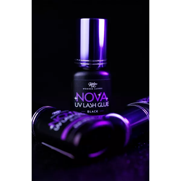 Klej do rzęs UV 5ml NOVA Wonder Lashes | bez TPO|do przedłużania rzęs LED