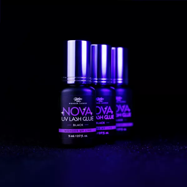 Klej do rzęs UV 5ml NOVA Wonder Lashes | bez TPO|do przedłużania rzęs LED