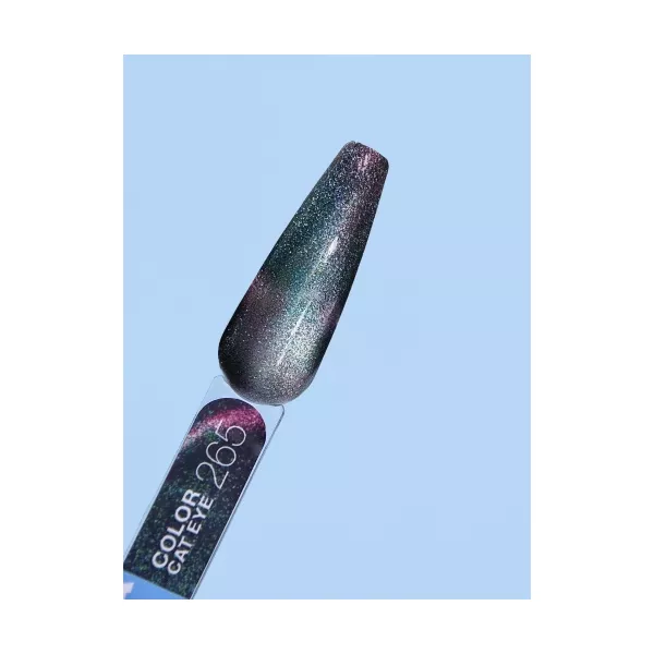 LunaMoon Lakier Hybrydowy Color Cat Eye 265 8 ml