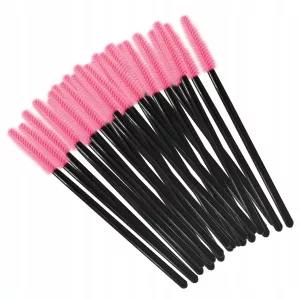 Szczoteczki Do Rzęs Silikonowe 50 szt