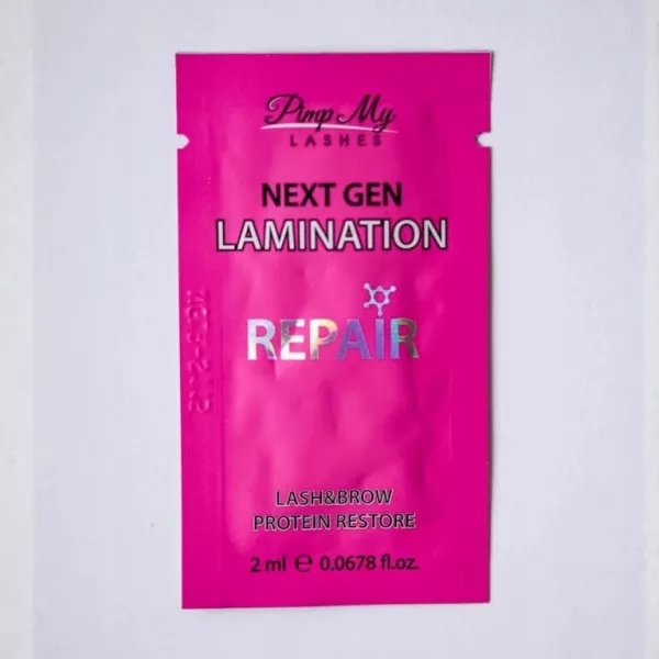 Pimp My Lashes Zestaw Do Koreańskiej Laminacji w Saszetkach Next Gen