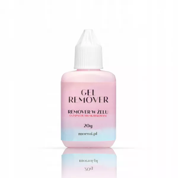 Moemi Remover Gel Do Ściągania Rzęs Truskawkowy 20 g