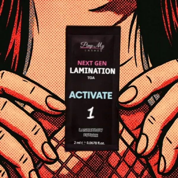Pimp My Lashes Preparat Do Koreańskiej Laminacji Step 1 TGA 2 ml