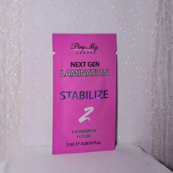 Pimp My Lashes Preparat Do Koreańskiej Laminacji Step 2 Stabilize 2 ml