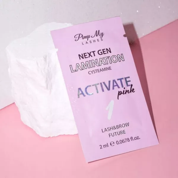 Pimp My Lashes Next Gen Zestaw Do Koreańskiej Laminacji z Saszetkach 5 g