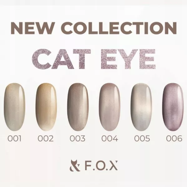 Fox Lakier Hybrydowy Cat Eye 007 7 ml