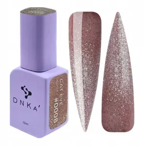 Dnka' Lakier Hybrydowy Color Code #0008 Cat Eye 12 ml