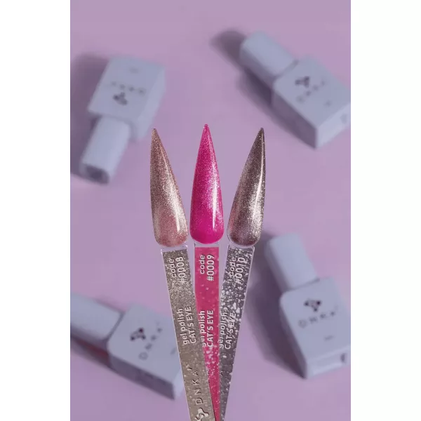 Dnka' Lakier Hybrydowy Color Code #0008 Cat Eye 12 ml