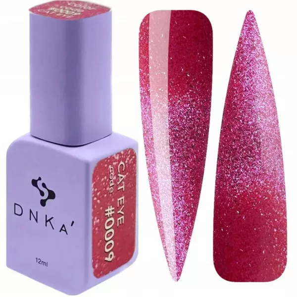 Dnka' Lakier Hybrydowy Color Code #0009 Cat Eye 12 ml