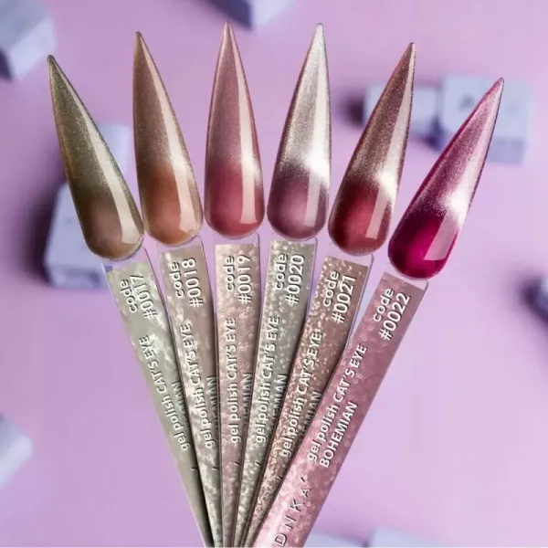 Dnka' Lakier Hybrydowy Bohemian Cat's Eye Color Code #0022 12 ml