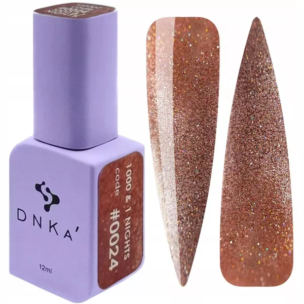 Dnka' Lakier Hybrydowy Cat Eye Color Code #0024 1000&1 Nights 12 ml