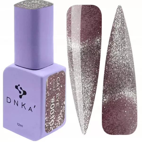 Dnka' Lakier Hybrydowy Color Code #0010 Cat Eye 12 ml