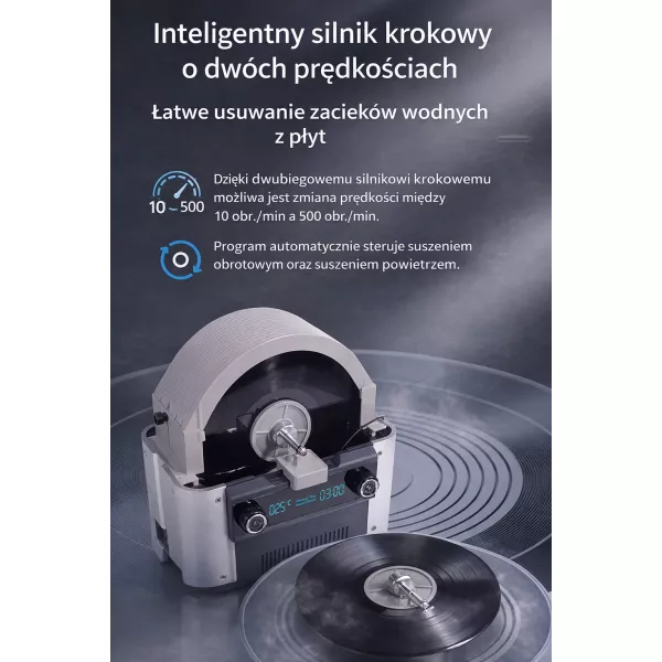 onelle CS6.1B PRO Myjka Ultradźwiękowa do Płyt Winylowych 7'-10'-12'