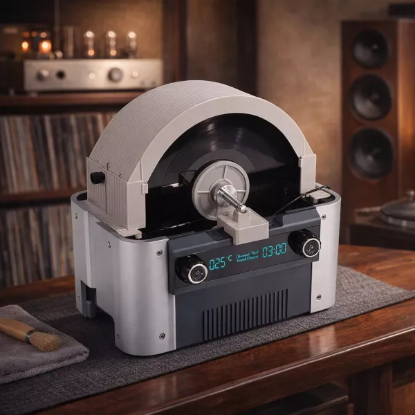 onelle CS6.1B PRO Myjka Ultradźwiękowa do Płyt Winylowych 7'-10'-12'