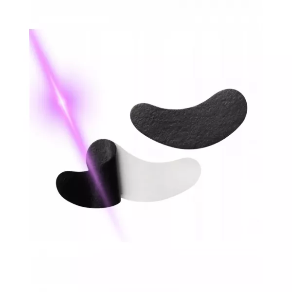 Moemi Płatki Pod Oczy Hydrożelowe UVspector Czarne UV 50 par/100 szt