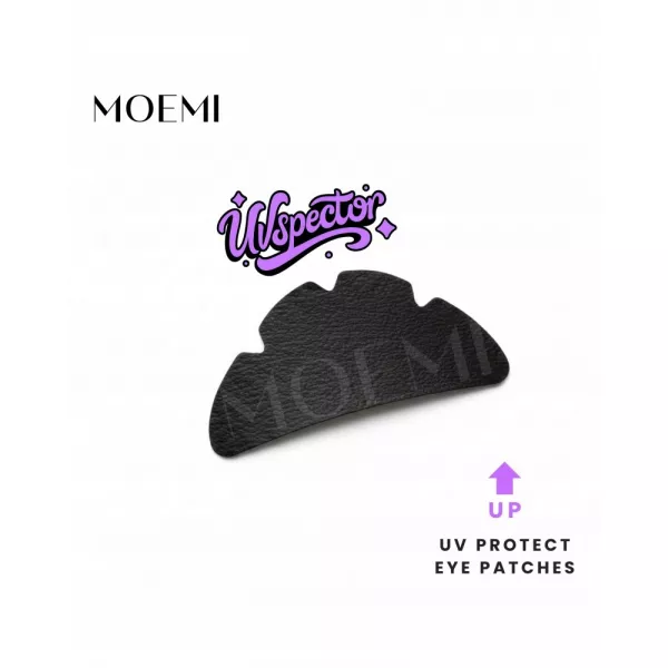 Moemi Płatki Na Powiekę Hydrożelowe UVspector Czarne UV 50 par/100 szt